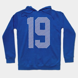 Iconic Number 19 Hoodie